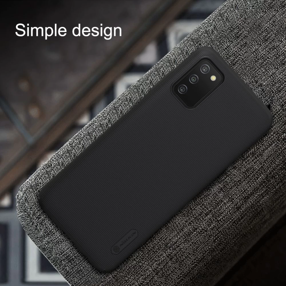 Samsung Galaxy A03S skal vit Nillkin Super Frosted Shield 