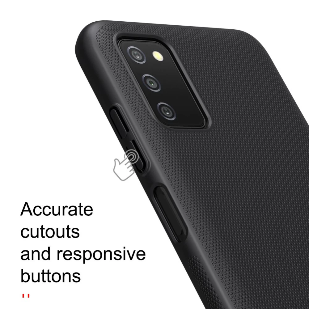 Samsung Galaxy A03S vāciņš sarkans Nillkin Super Frosted Shield