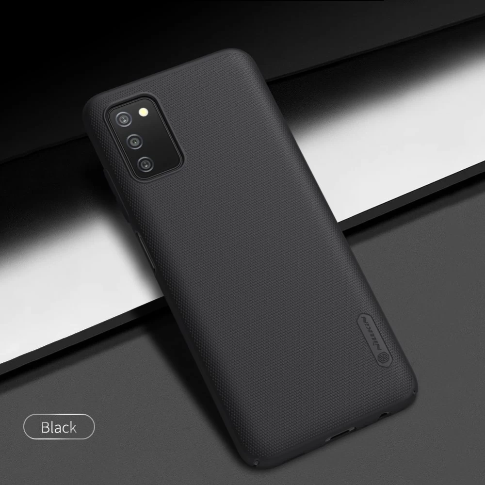 Samsung Galaxy A03S vāciņš sarkans Nillkin Super Frosted Shield