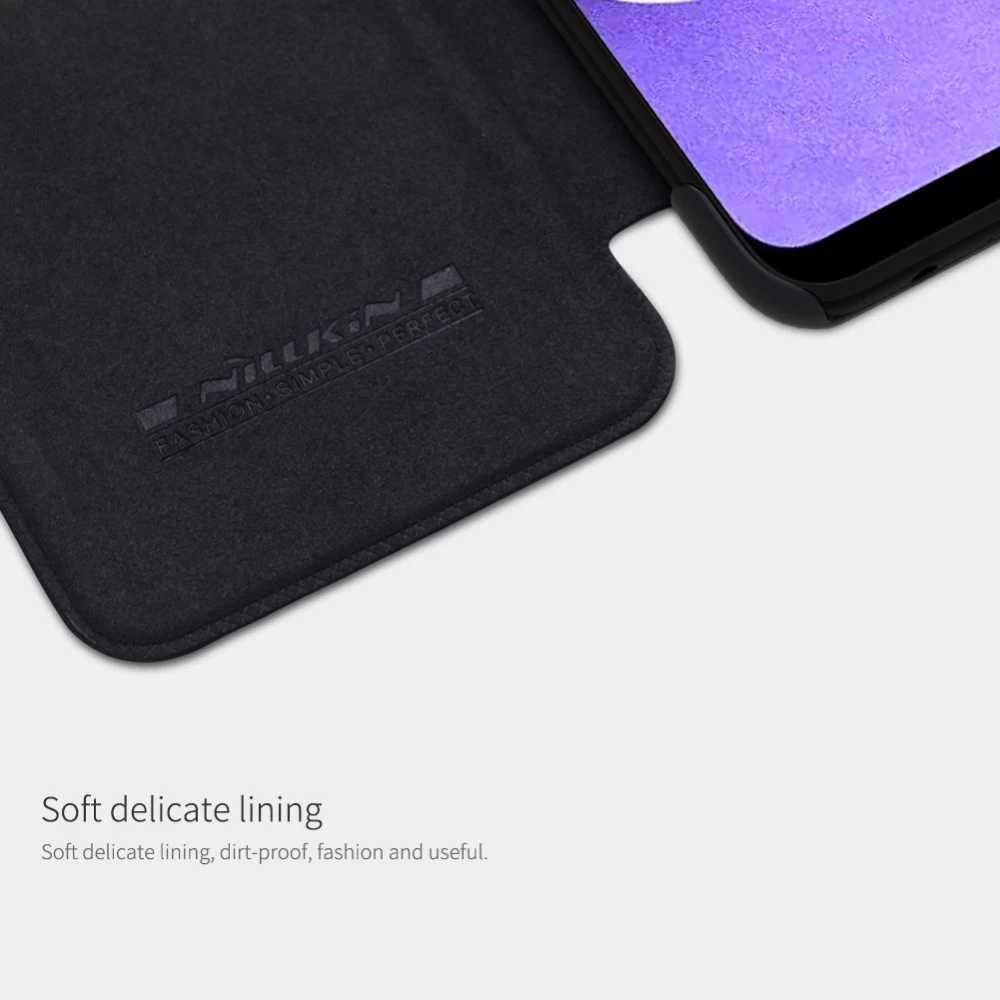 Samsung Galaxy A03S maciņš sarkans Nillkin Qin Leather