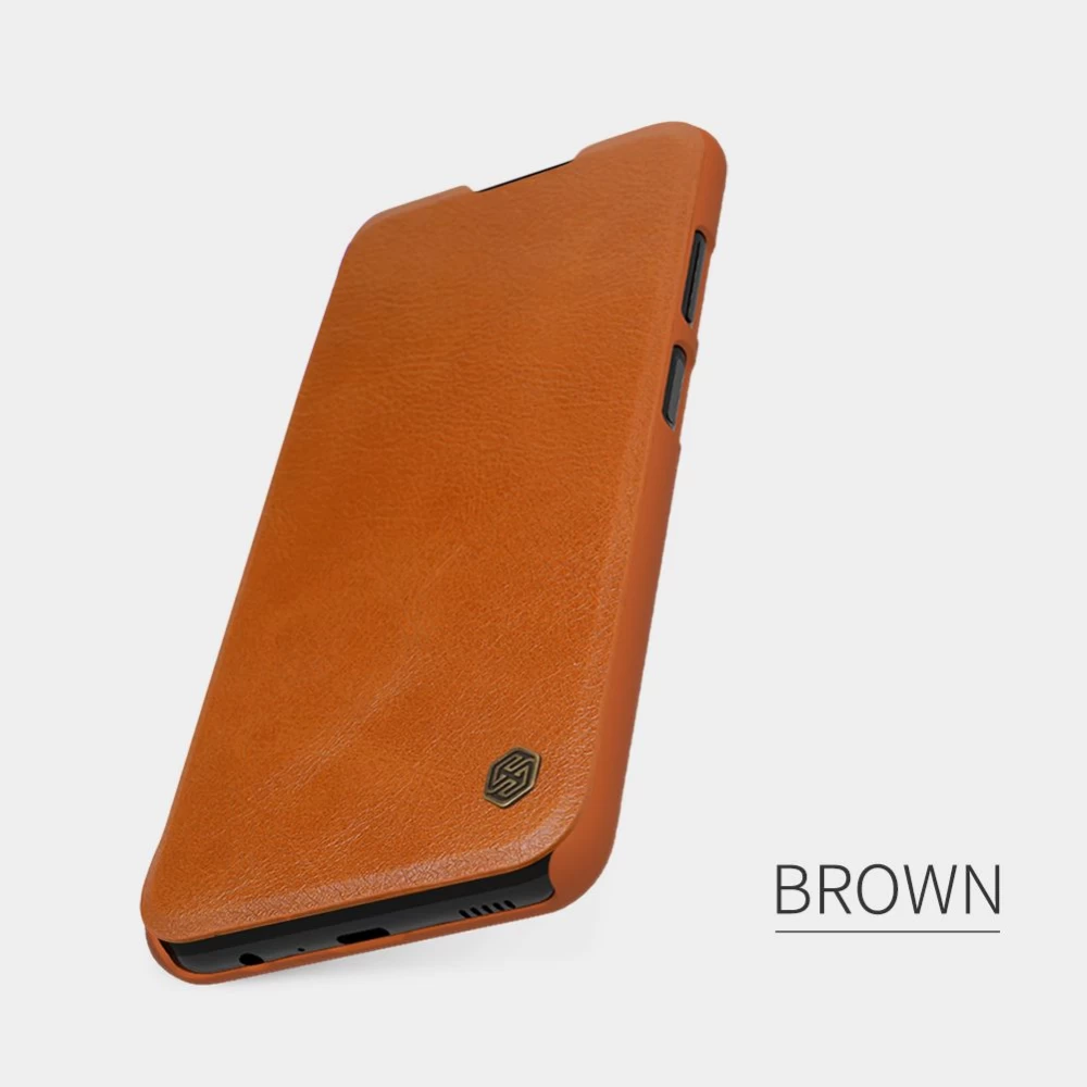 Samsung Galaxy A03S maciņš sarkans Nillkin Qin Leather