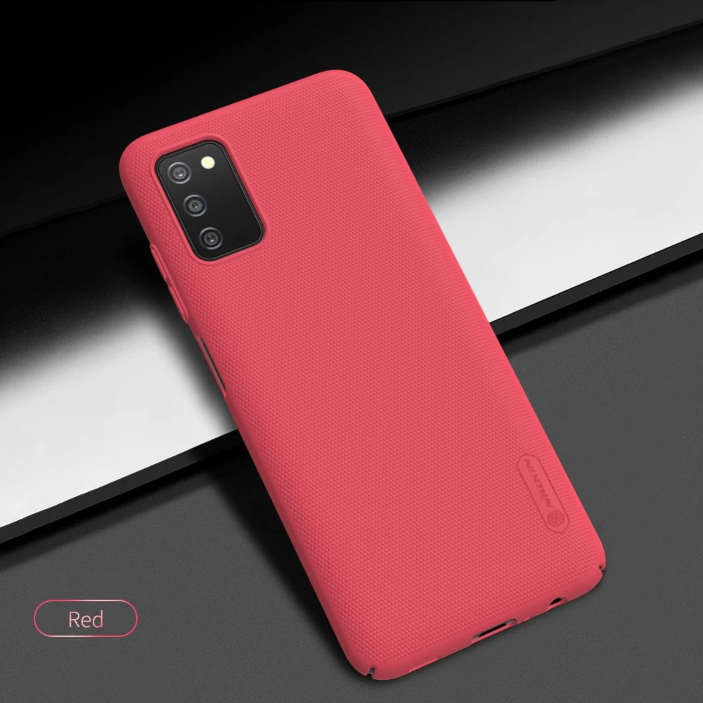 Samsung Galaxy A03S skal blå Nillkin Super Frosted Shield 