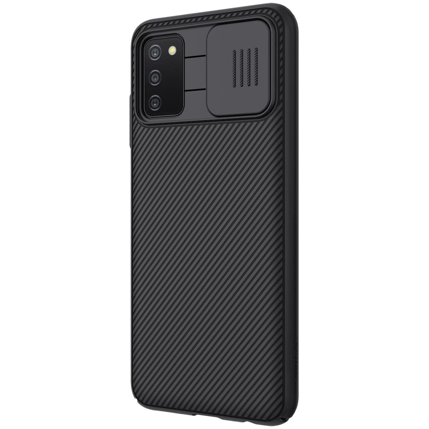 Samsung Galaxy A03S vāciņš melns Nillkin CamShield