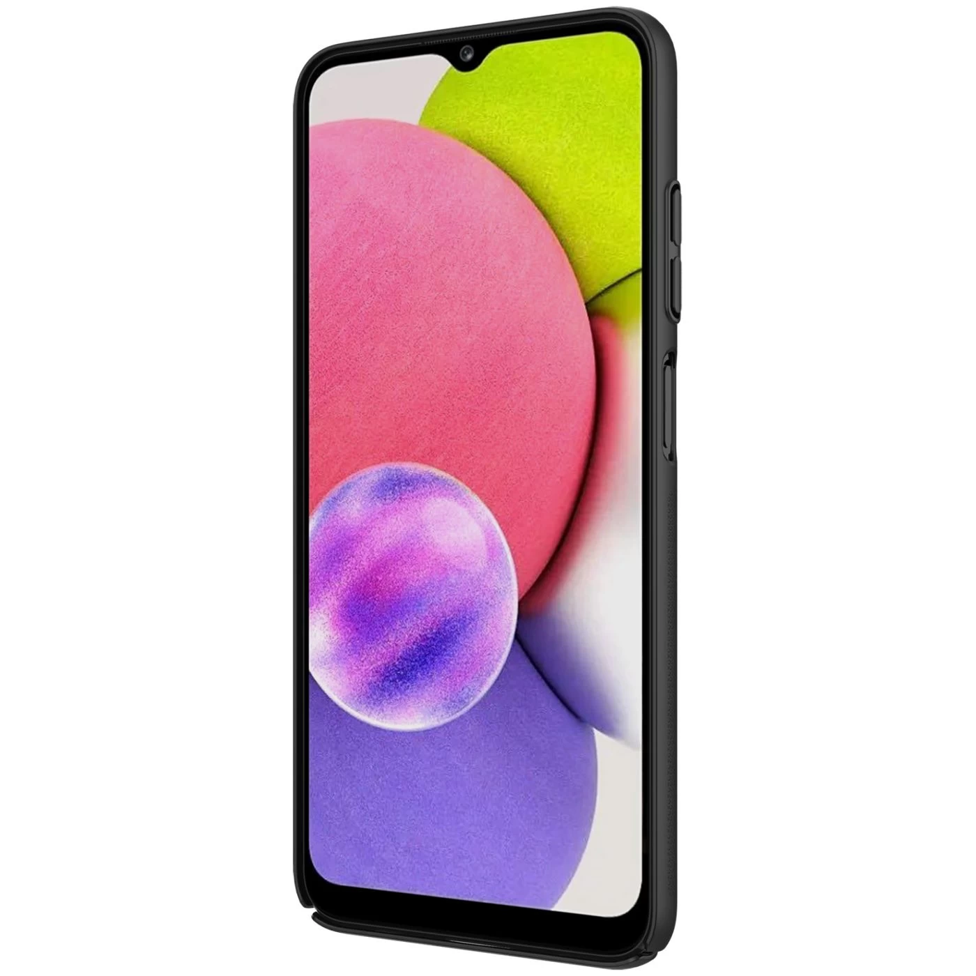 Samsung Galaxy A03S vāciņš melns Nillkin CamShield