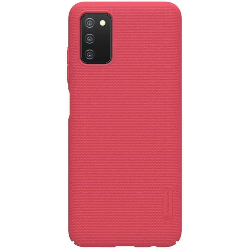 Samsung Galaxy A03S vāciņš sarkans Nillkin Super Frosted Shield