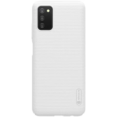 Samsung Galaxy A03S skal vit Nillkin Super Frosted Shield 