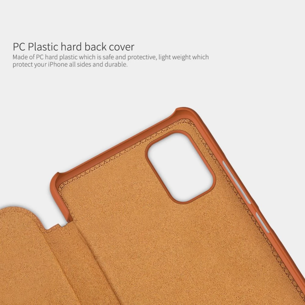 Xiaomi RedMi Note 11 5G maciņš melns Qin Leather Redmi