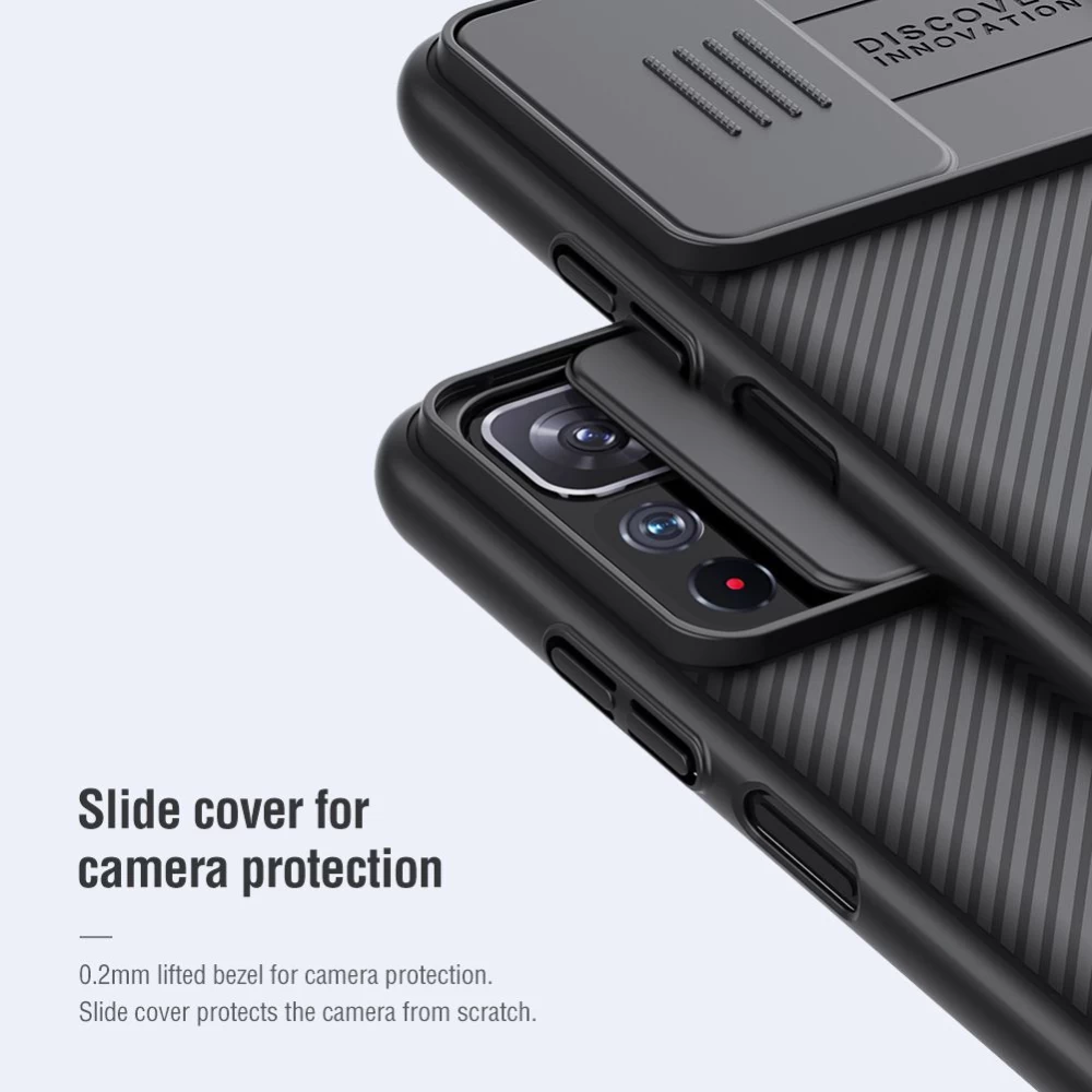 Xiaomi RedMi Note 11 5G vāciņš zils Nillkin CamShield