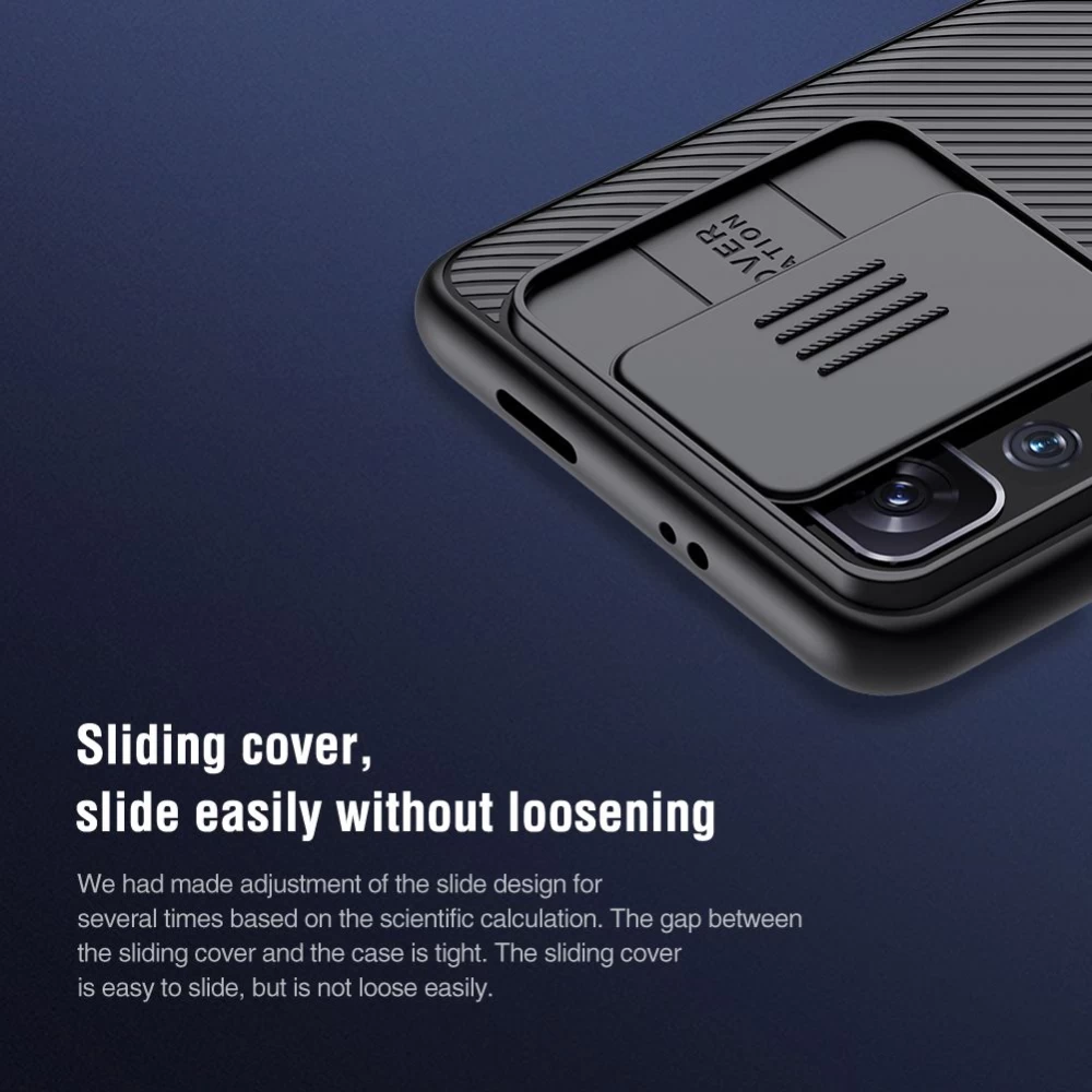 Xiaomi RedMi Note 11 5G vāciņš zils Nillkin CamShield