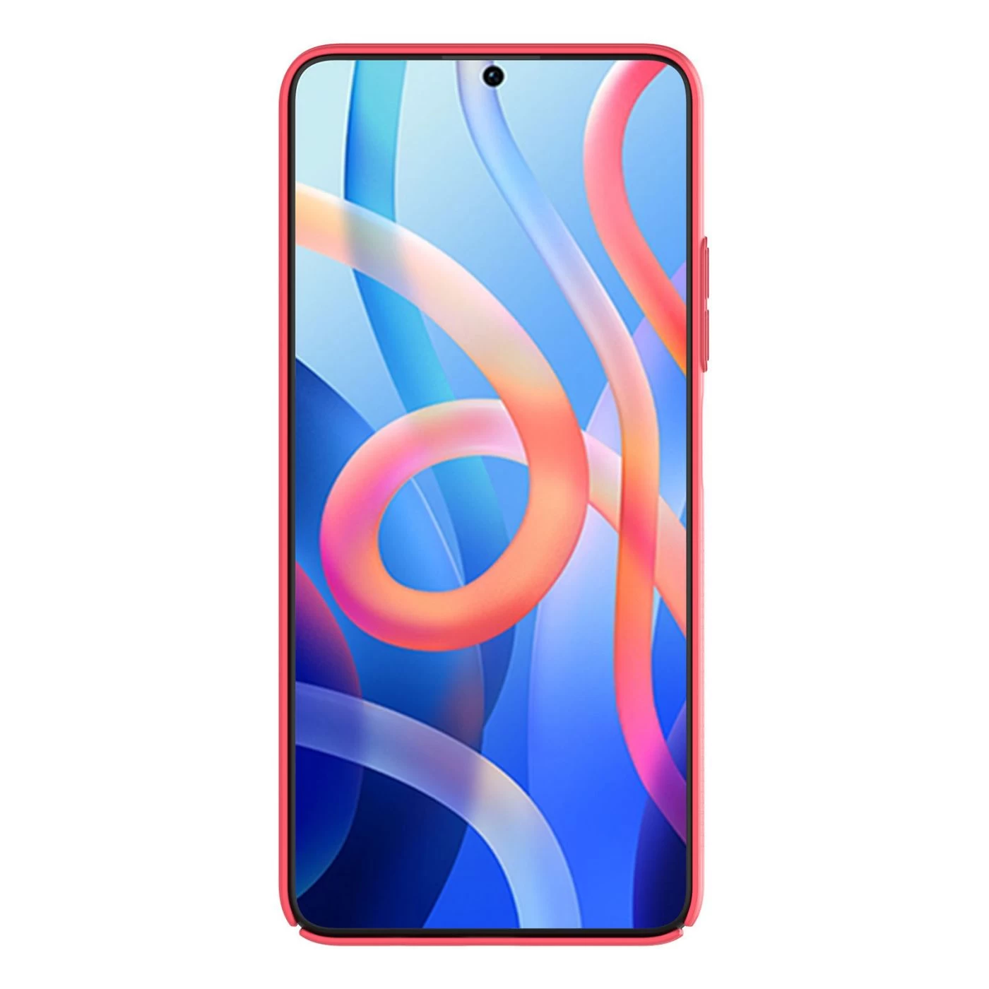 Xiaomi RedMi Note 11 5G vāciņš sarkans Nillkin Super Frosted Shield