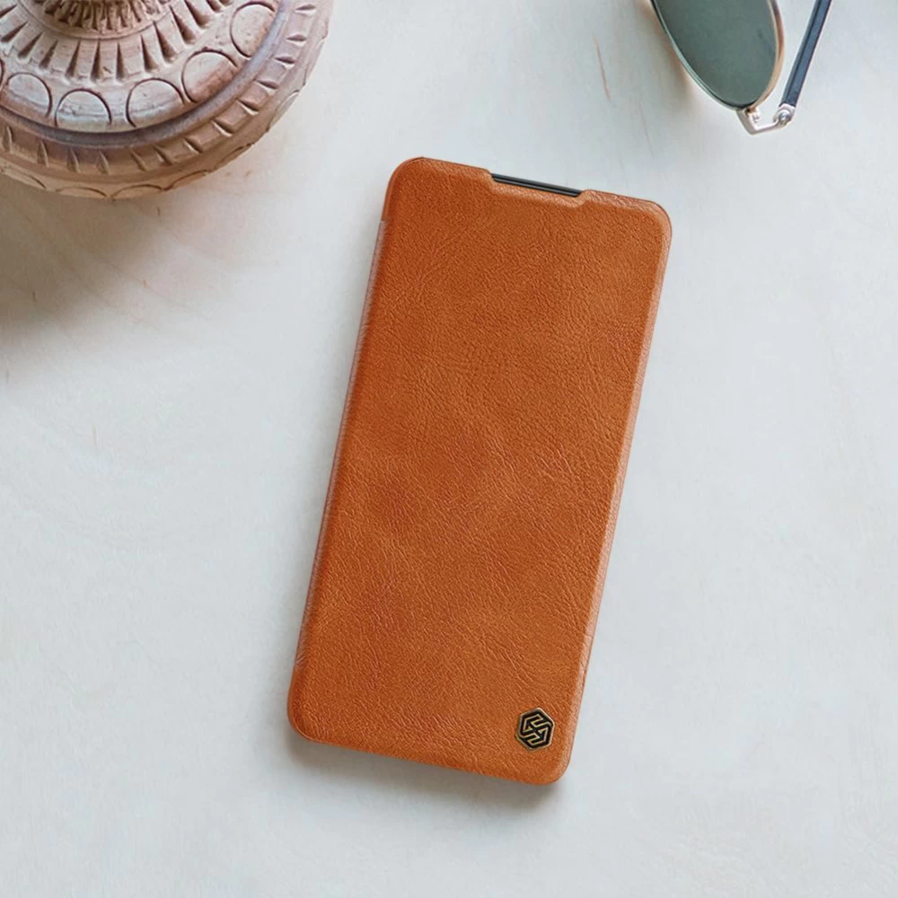 Xiaomi Poco M4 Pro 5G maciņš melns Qin Leather