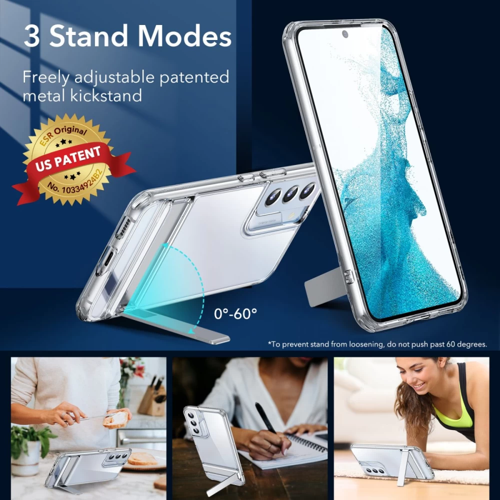Samsung Galaxy S22 Plus case transparent ESR Air Shield Boost