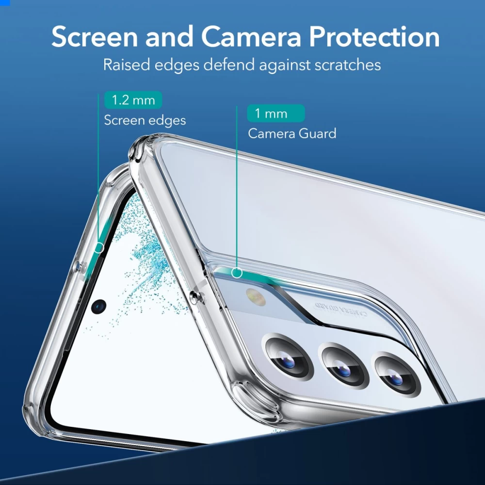 Samsung Galaxy S22 Plus case transparent ESR Air Shield Boost
