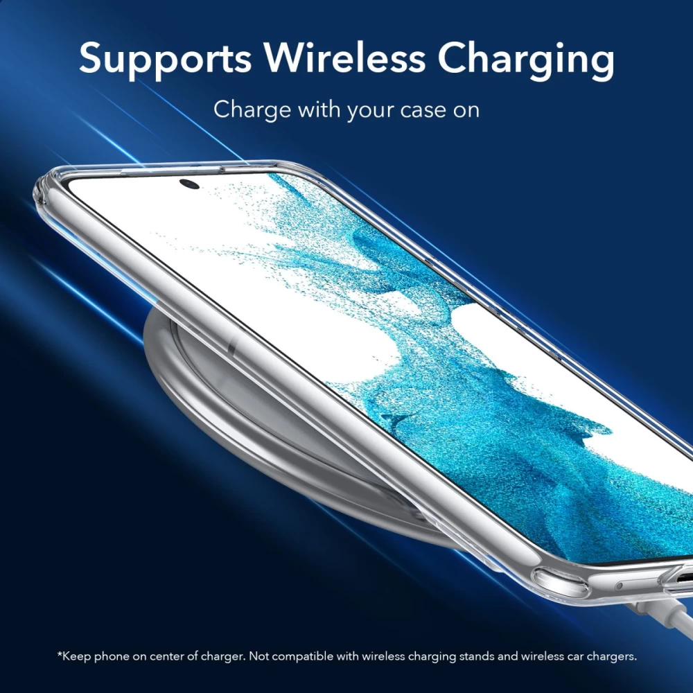 Samsung Galaxy S22 Plus case transparent ESR Air Shield Boost
