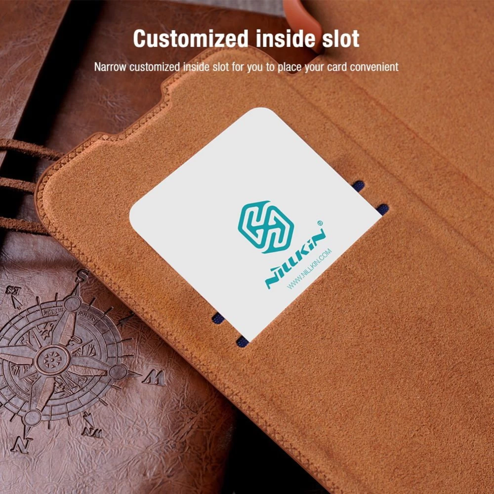 Samsung Galaxy S22 Plus чехол черный Nillkin Qin Leather  Pro