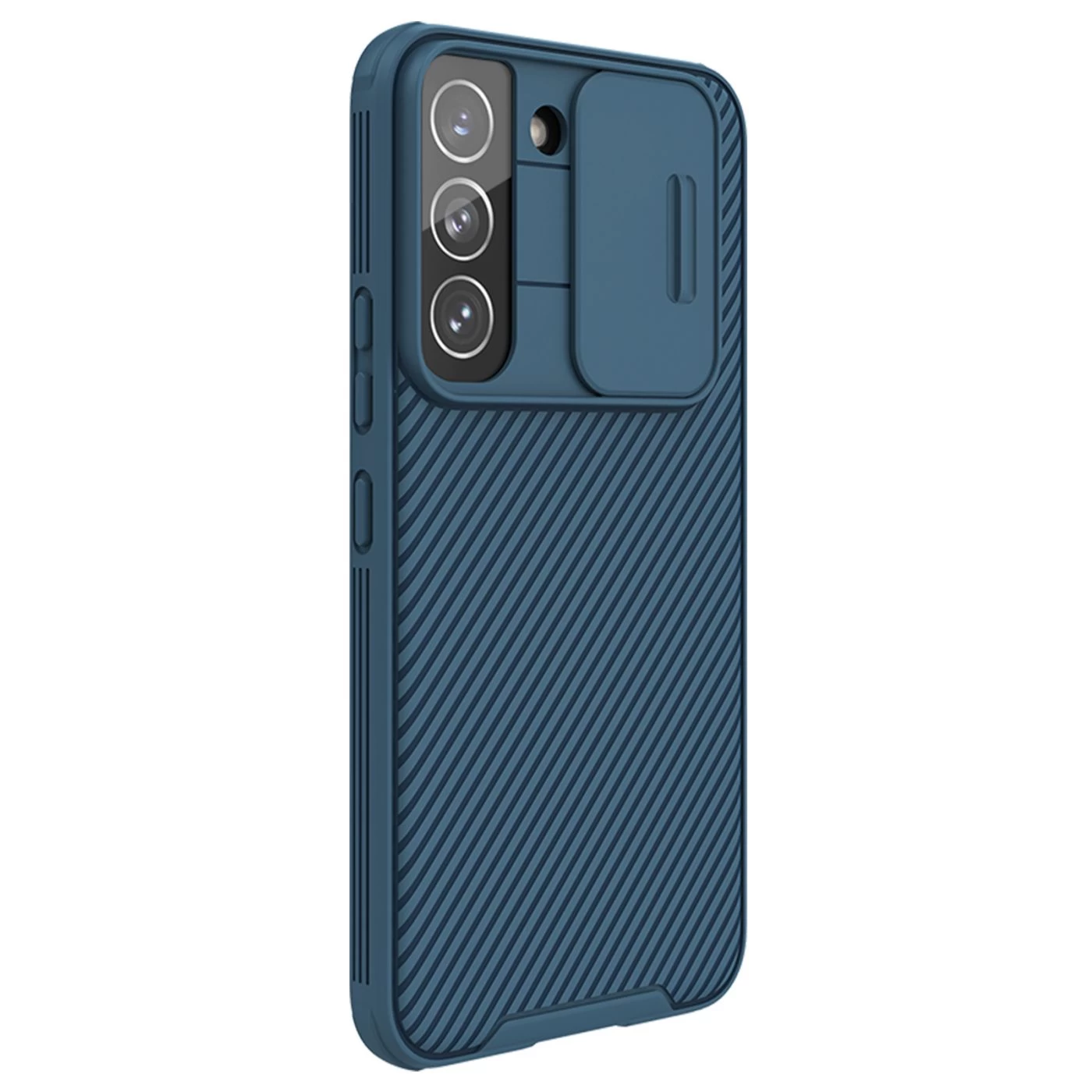 Samsung Galaxy S22 Plus чехол синий Nillkin CamShield PRO
