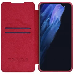 Samsung Galaxy S22 Plus чехол красный Nillkin Qin Leather  Pro
