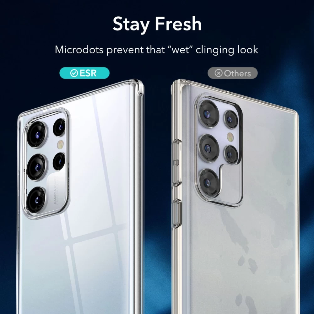Samsung Galaxy S22 Ultra vāciņš caurspīdīgs ESR Project Zero