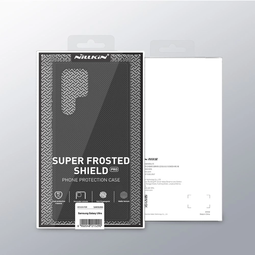 Samsung Galaxy S22 Ultra vāciņš zaļš Nillkin Super Frosted Shield Pro