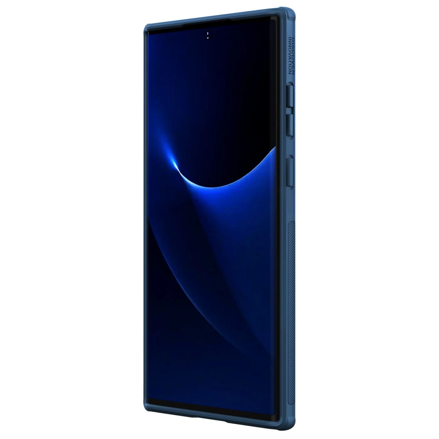 Samsung Galaxy S22 Ultra vāciņš zils Nillkin Super Frosted Shield Pro