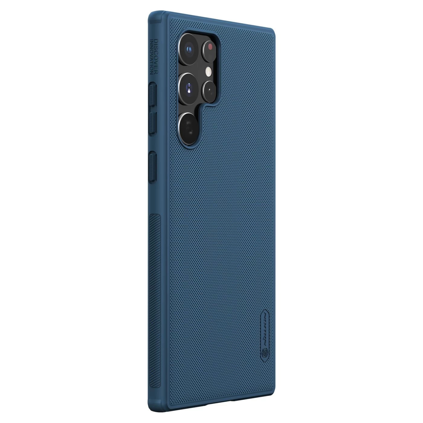 Samsung Galaxy S22 Ultra vāciņš zils Nillkin Super Frosted Shield Pro