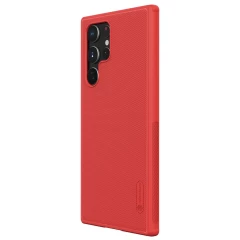 Samsung Galaxy S22 Ultra vāciņš sarkans Nillkin Super Frosted Shield Pro 