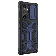 Samsung Galaxy S22 Ultra чехол синий Nillkin Adventurer 