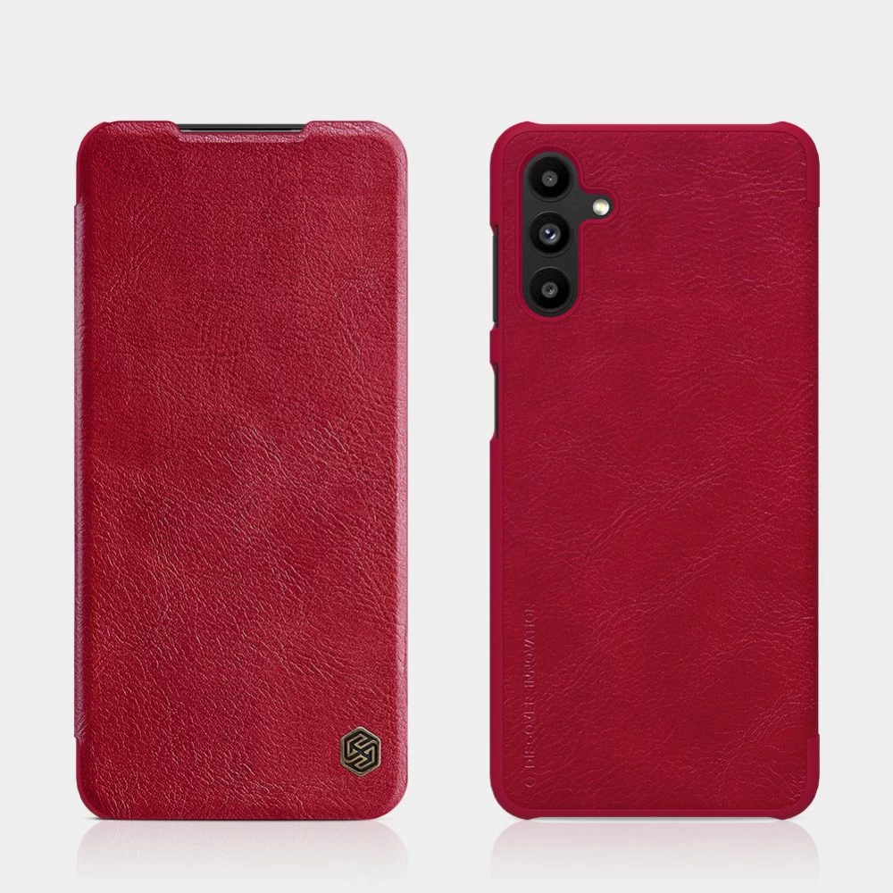 Samsung Galaxy A13 5G maciņš brūns Nillkin Qin Leather