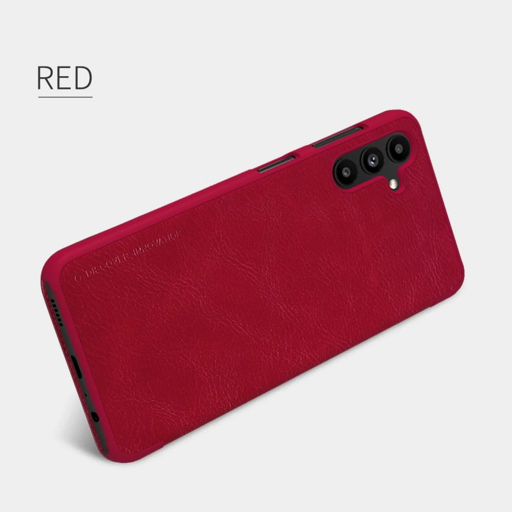 Samsung Galaxy A13 5G maciņš brūns Nillkin Qin Leather