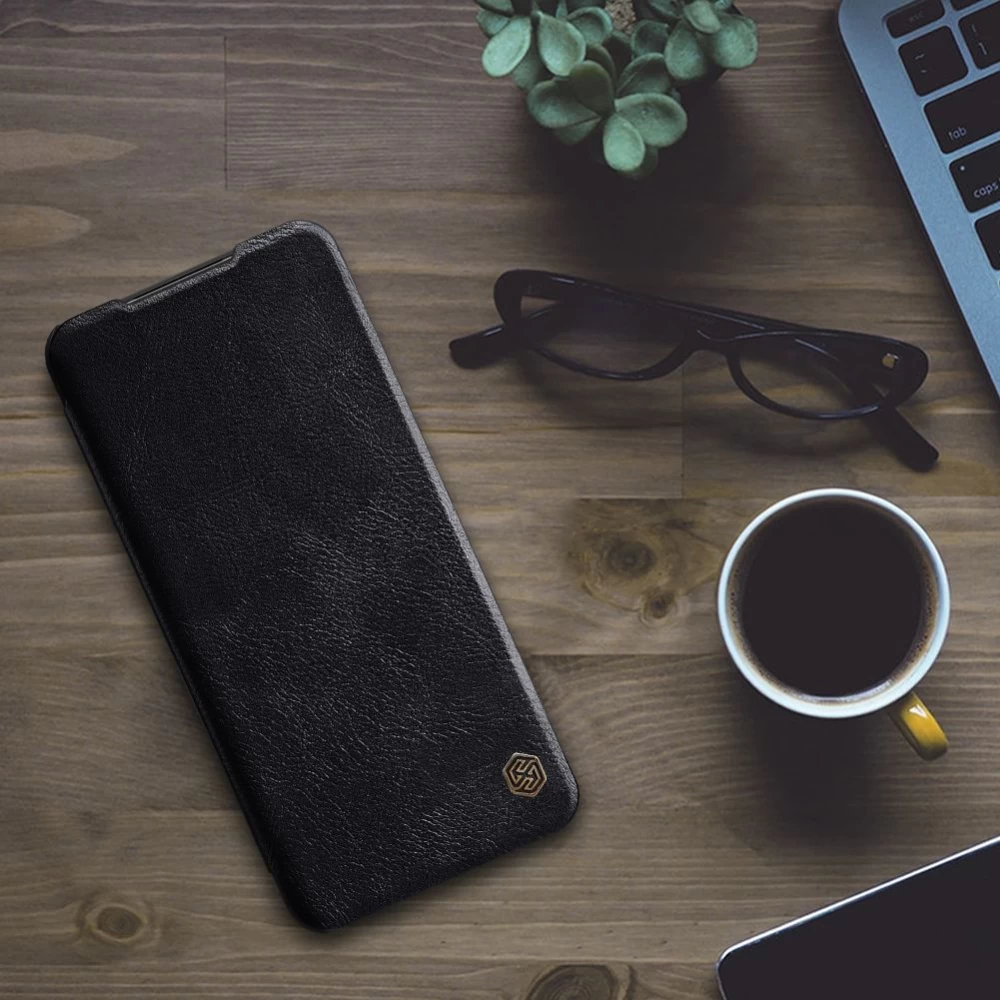 Samsung Galaxy A13 5G maciņš brūns Nillkin Qin Leather