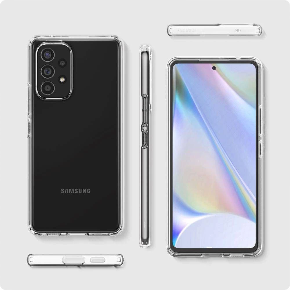 Samsung Galaxy A53 5G ümbris läbipaistev SPIGEN Liquid Crystal