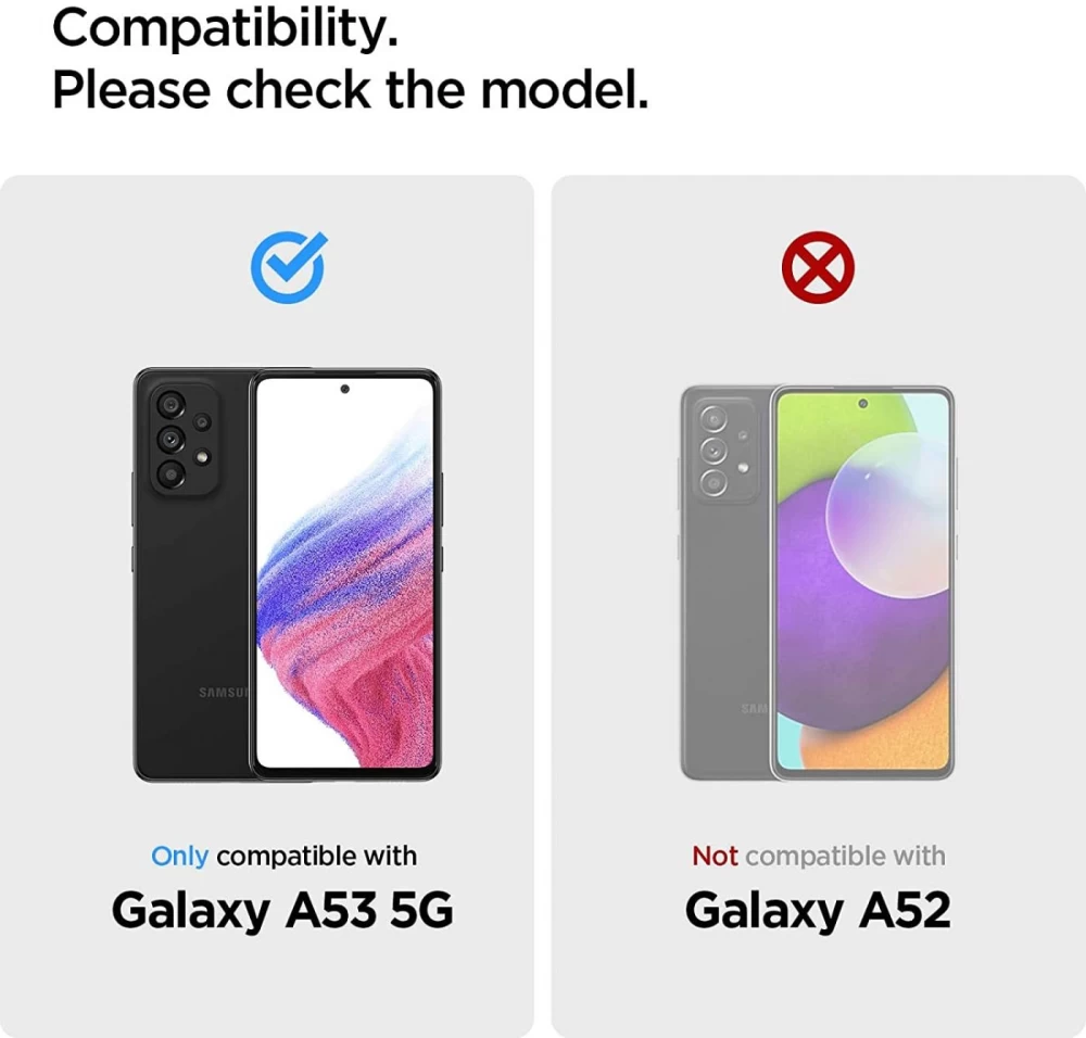 Samsung Galaxy A53 5G vāciņš caurspīdīgs SPIGEN Ultra Hybrid