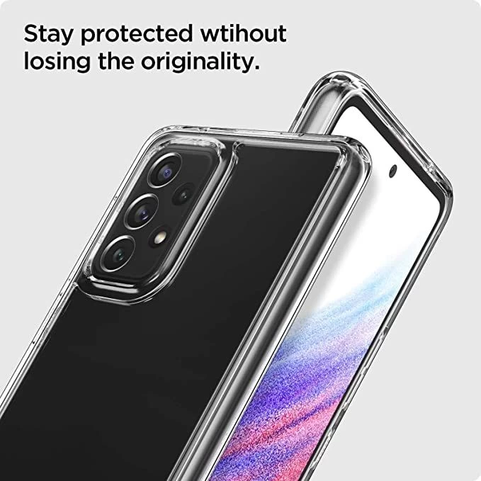 Samsung Galaxy A53 5G vāciņš caurspīdīgs SPIGEN Ultra Hybrid