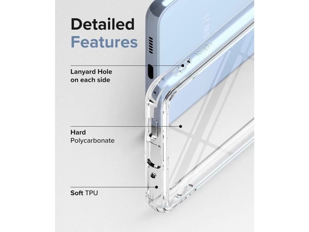 Samsung Galaxy A53 5G ümbris läbipaistev RINGKE Fusion