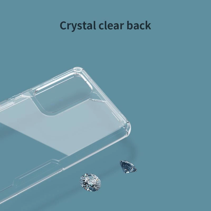 Samsung Galaxy A73 5G suojakuori läpinäkyvä sininen Nillkin TPU PRO