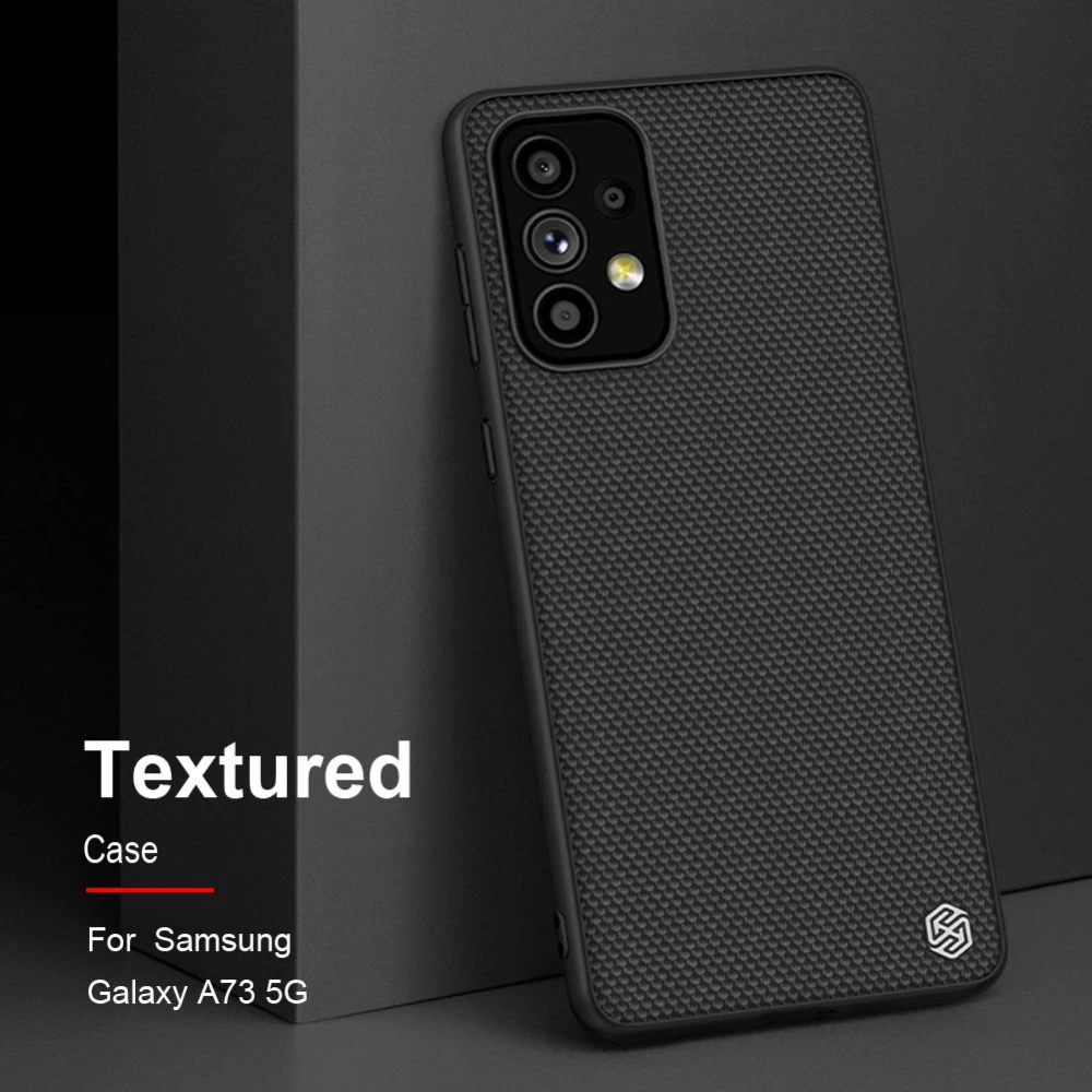Samsung Galaxy A73 5G vāciņš melns Nillkin Textured 