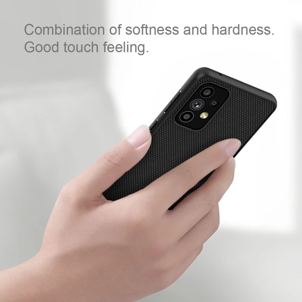 Samsung Galaxy A73 5G vāciņš melns Nillkin Textured 