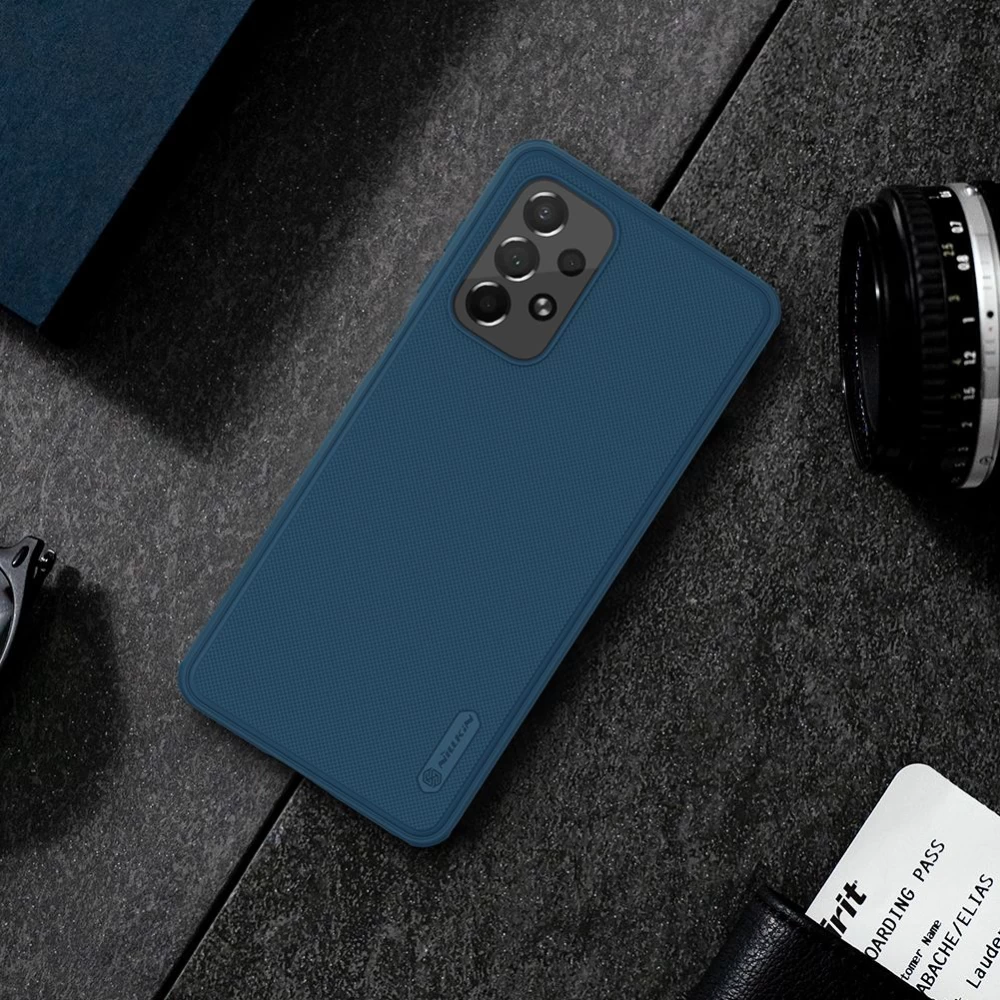 Samsung Galaxy A73 5G vāciņš sarkans Nillkin Super Frosted Shield Pro 