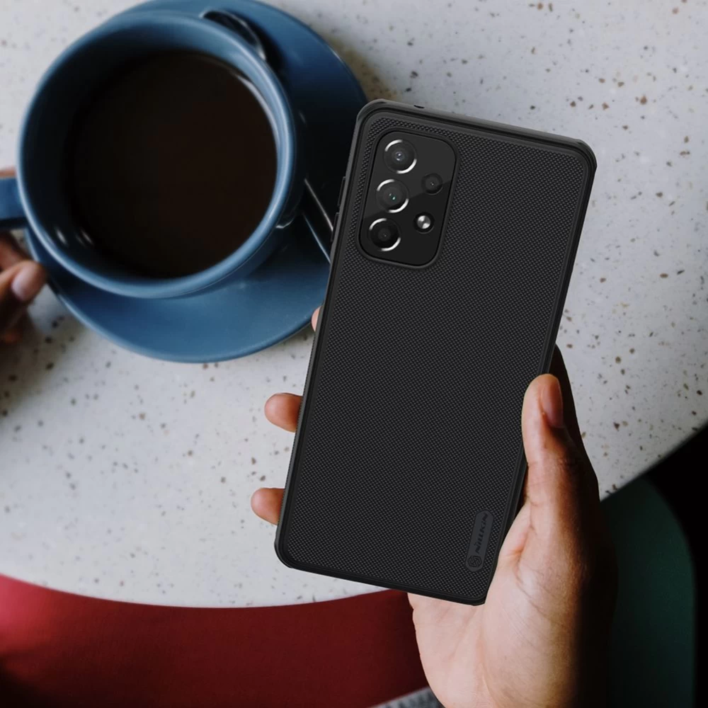Samsung Galaxy A73 5G vāciņš zaļš Nillkin Super Frosted Shield Pro