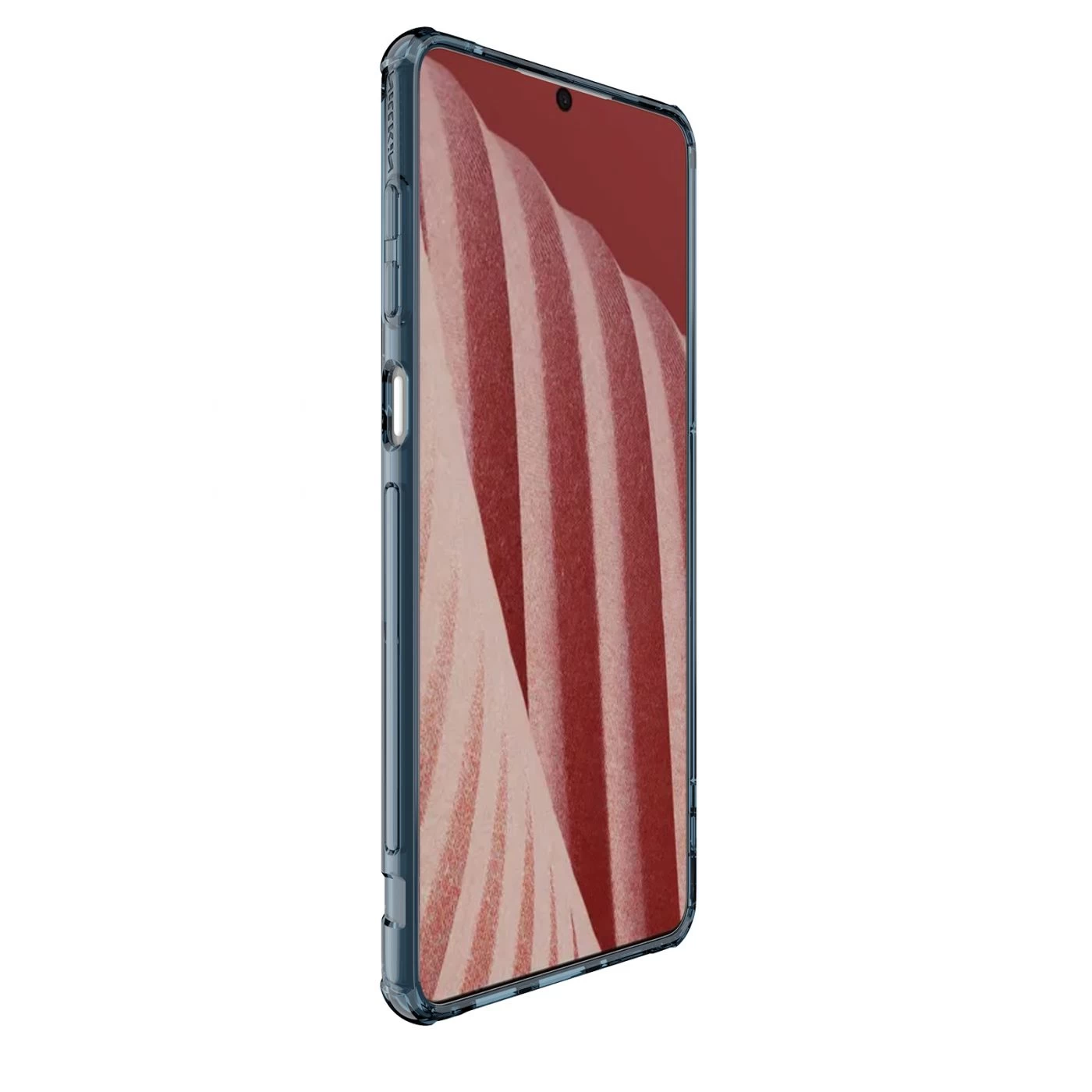 Samsung Galaxy A73 5G suojakuori läpinäkyvä sininen Nillkin TPU PRO