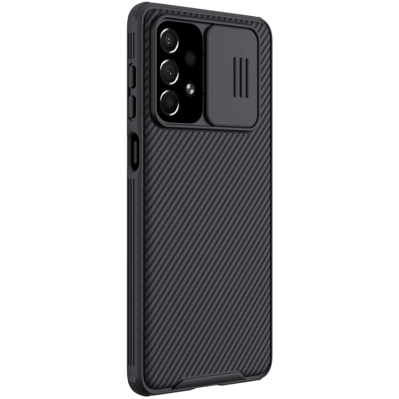 Samsung Galaxy A73 5G vāciņš melns Nillkin CamShield Pro