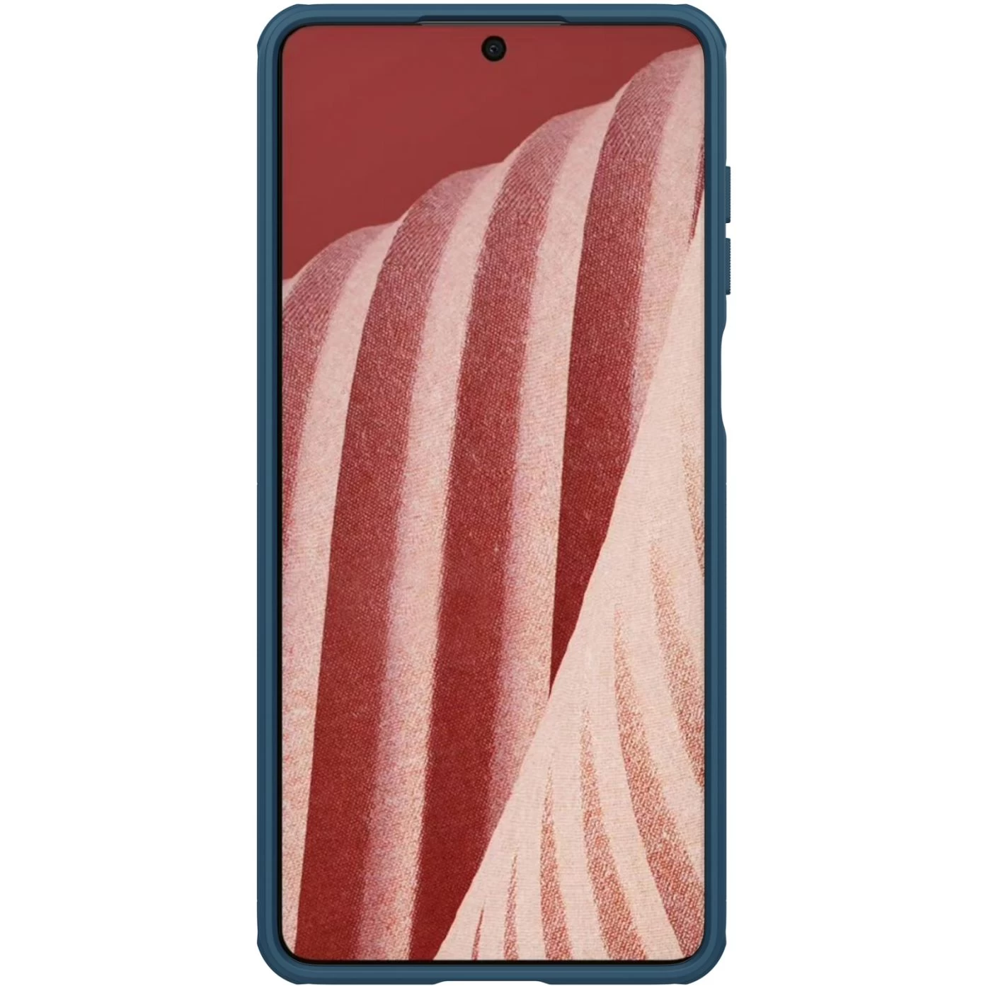 Samsung Galaxy A73 5G vāciņš zils Nillkin Super Frosted Shield Pro