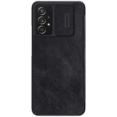 Samsung Galaxy A73 5G maciņš melns Nillkin Qin Leather  Pro