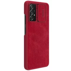 Samsung Galaxy A73 5G maciņš sarkans Nillkin Qin Leather  Pro
