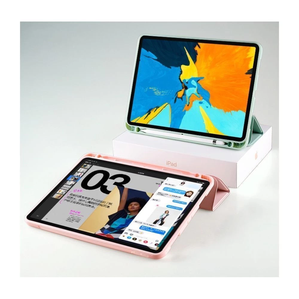 Apple iPad Air 5 (2022) tablet suojakuori, suojakotelo  TECH-PROTECT SC PEN