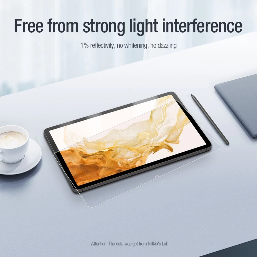 Samsung Galaxy Tab S8 tablet skärmskydd  NILLKIN PURE SERIES AR FILM