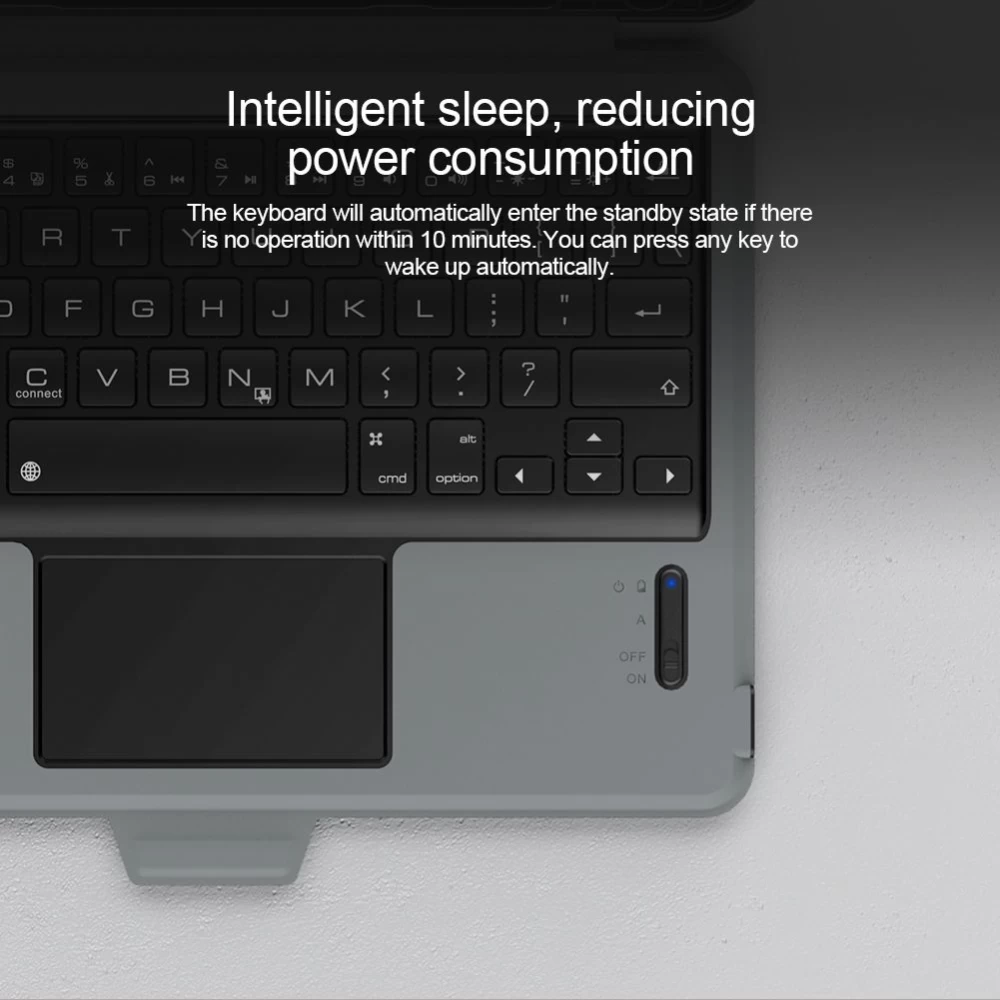 Samsung Galaxy Tab S8 maciņš melns Nillkin Bumper Combo Keyboard