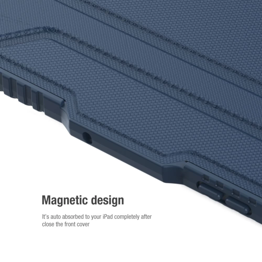Samsung Galaxy Tab S8 maciņš zils Nillkin Bumper Leather  Pro