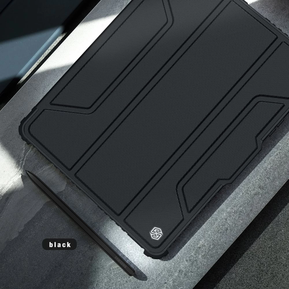 Samsung Galaxy Tab S8 maciņš zils Nillkin Bumper Leather  Pro