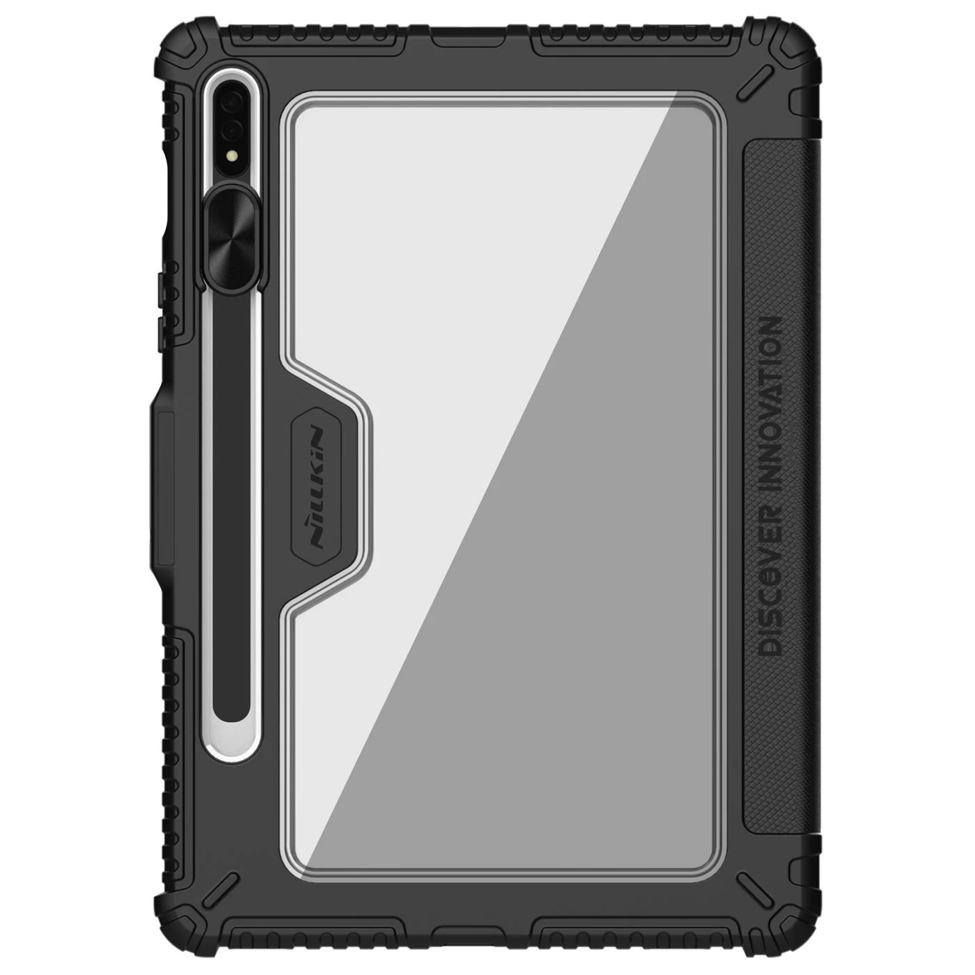 Samsung Galaxy Tab S8 tablet skal, fodral svart Nillkin Bumper Leather  Pro